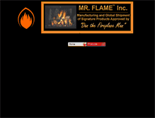 Tablet Screenshot of mrflame.net